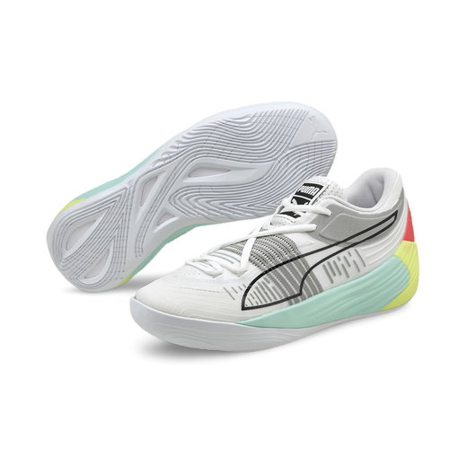 Puma Fusion Nitro biały/jasnoniebieski buty halowe męskie